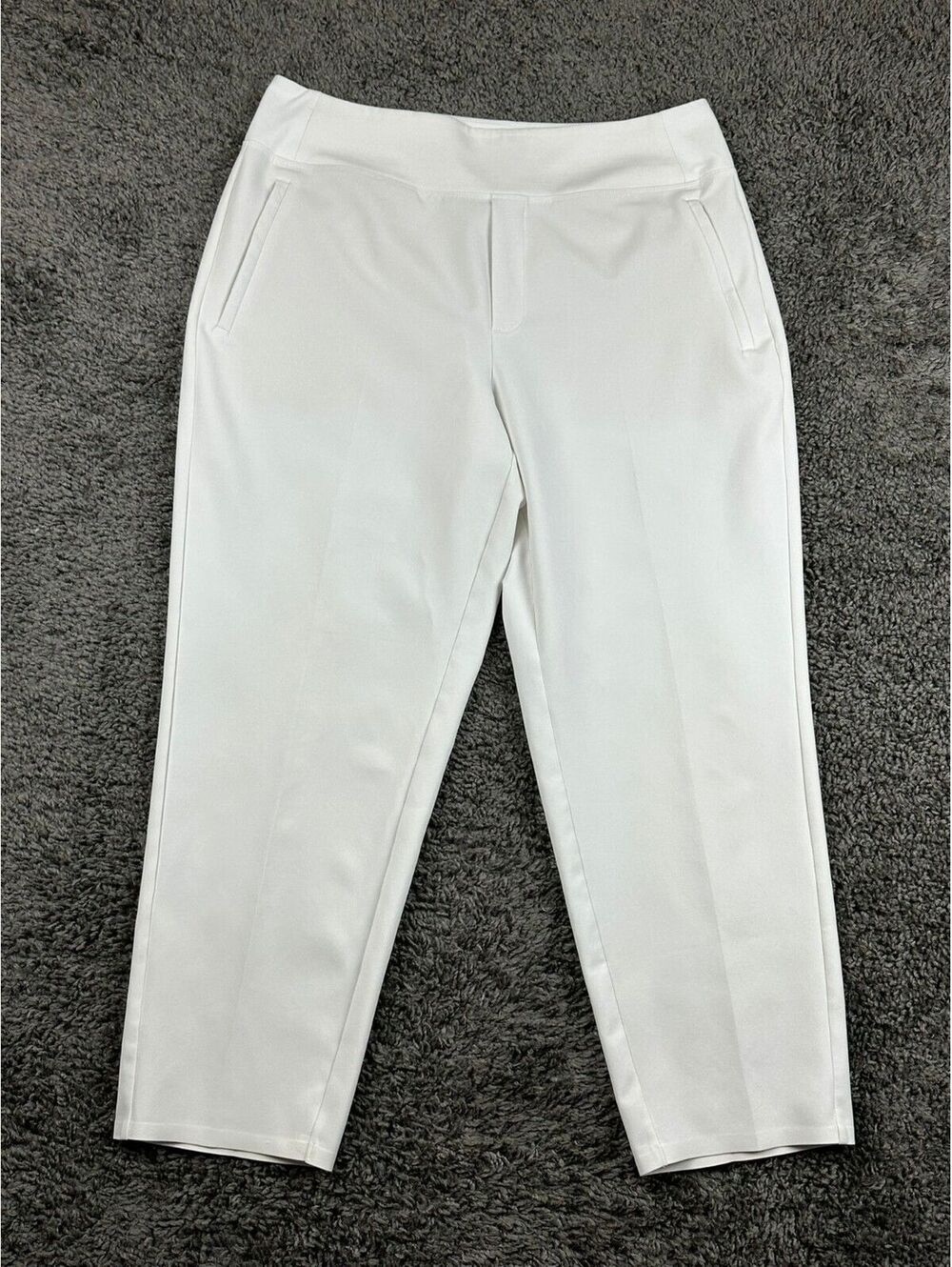 Athleta Womens 14P Endless High Rise Pants Bright White Stretch Commute